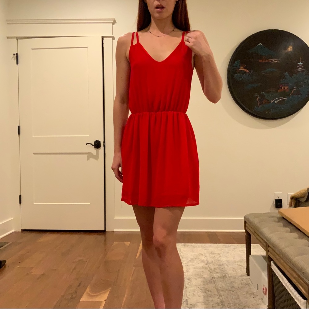 Red Mini Dress
